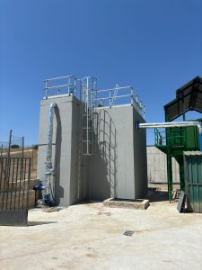 Impermeabiliazación depósitos con poliurea